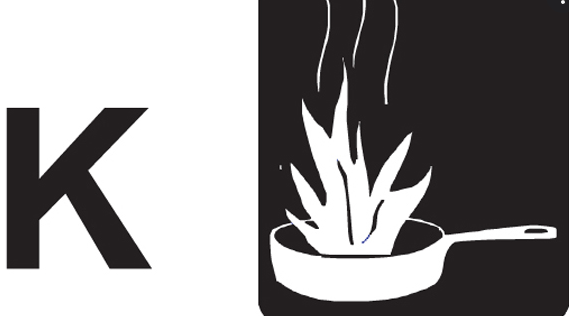 Class K Fire Extinguisher